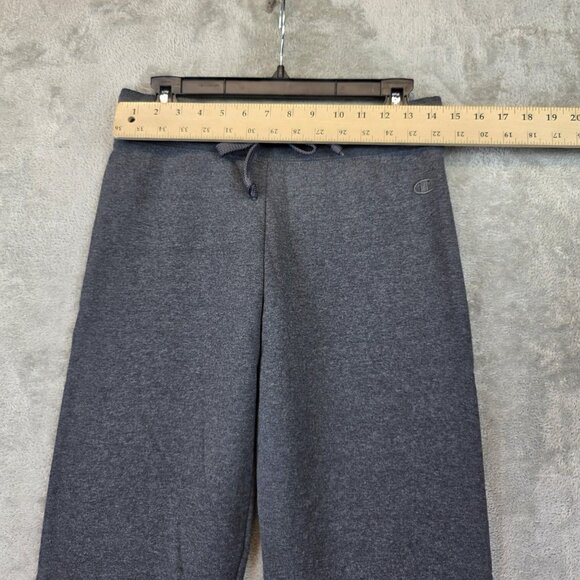 Champion Sweatpants Mens Small Gray Eco Fleece Joggers Drawstring Elastic Cuffs - Picture 2 of 10